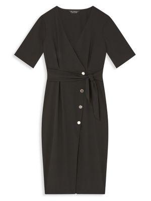 Miss Selfridge Midi Button-front Dress