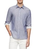 Calvin Klein Button-front Long-sleeve Shirt