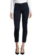 Ag Buttoned Super Skinny Jeans