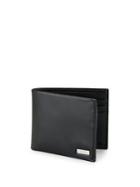 Calvin Klein Logo Leather Bifold Wallet With Id Window