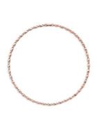 Michael Kors Mercer Link 14k Rose Gold Plated Strand Necklace