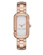 Marc Jacobs The Jacobs Rose Goldtone Stainless-steel Two-hand Bracelet Watch