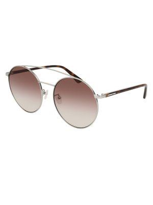 Mcq By Alexander Mcqueen 61mm Round Sunglasses