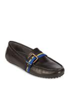 Polo Ralph Lauren Wessel Grosgrain-strap Leather Loafers