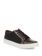 Kenneth Cole Reaction Leather Lace Up Sneakers