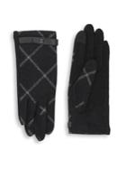 Lauren Ralph Lauren Plaid Wool-blend Gloves