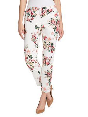 Tommy Hilfiger Printed Slim Ankle-length Pants