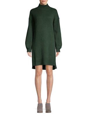 Ply Cashmere Balloon-sleeve Cashmere Dress