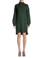 Ply Cashmere Balloon-sleeve Cashmere Dress