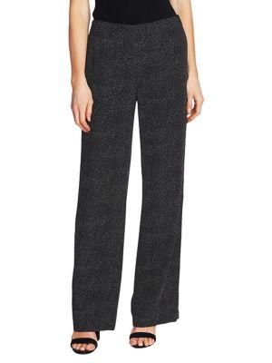 Cece By Cynthia Steffe Tropic Crepe Wide-leg Pants