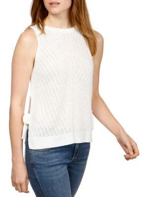 Lucky Brand Side Tie Sleeveless Sweater