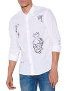 John Varvatos Star U.s.a. Harris Printed Button-down Shirt