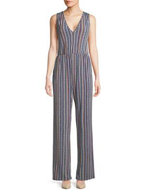 Bcbgeneration Basket Weave Cutout Jumpsuit