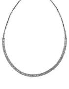 Effy Diamond And 14k White Gold Collar Necklace, 4.16 Tcw