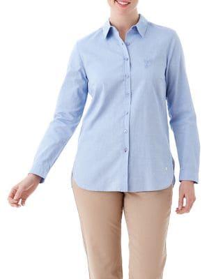 Olsen Organic Cotton Chambray Shirt