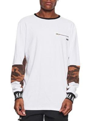 Nana Judy The Unite Flight Long-sleeve Cotton Tee