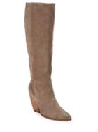 Charles By Charles David Nyles Stacked-wedge Suede Boots