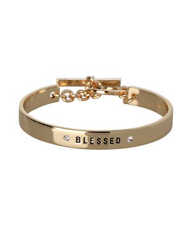 Bcbgeneration Blessed Inscribed Bracelet