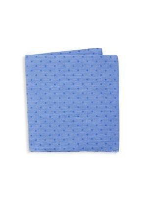 Black Brown Printed Pocket Square
