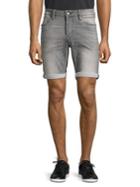 Jack & Jones Regular-fit Cuffed Denim Shorts