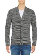 Strellson Marled Button-front Cardigan Sweater