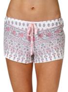 Pj Salvage Floral Paisley Boarder Shorts