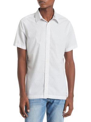 Calvin Klein Jeans Logo Button-down Shirt
