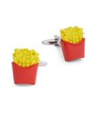 Black Brown Classic Fries Cufflinks