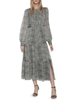 Walter Baker Tatiana Reptile Dress