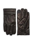 Calvin Klein Quilted Leather Gloves