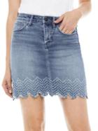 Sam Edelman The Jenny High-rise Denim Skirt