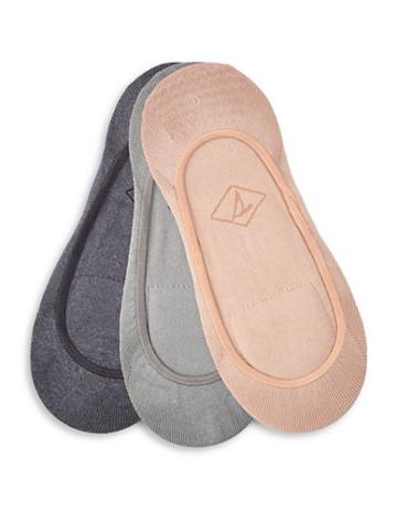Sperry Rib-knit Shoe Liners-set Of 3