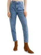 Mango Relaxed-fit High-waist Jeans