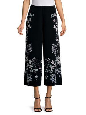 Vince Camuto Botanical Floral Rich Pants
