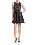 Vince Camuto Fit-and-flare Lace Dress