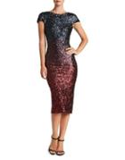 Dress The Population Marcella Sequined Bodycon Dress