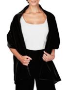 Alex Evenings Classic Velvet Shawl