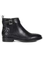 Geox Brogue 19 Leather Booties