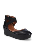 Gentle Souls By Kenneth Cole Nyssa Leather Platform Wedges