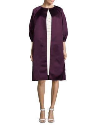 Barbara Tfank Double Faced Silk Coat