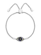 Effy Sterling Silver, 18k Yellow Gold, Diamond & Sapphire Bracelet