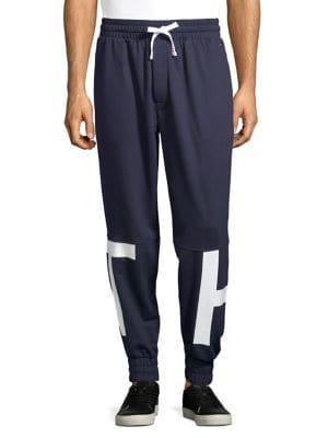 Tommy Hilfiger Logo Fleece Drawstring Joggers
