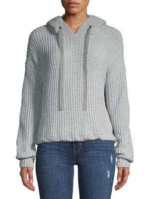 Design Lab Waffle-knit Hoodie