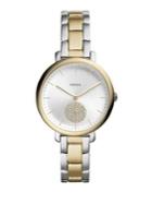 Fossil Jacqueline Chronograph Two-tone Stainless Steel Bracelet Watch