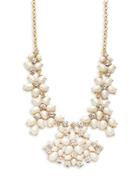 Kate Spade New York Faux-pearl And Crystal Collar Necklace