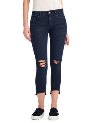 Dl Florence Crop Mid-rise Instasculpt Skinny Jeans