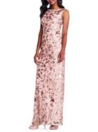Adrianna Papell Sleeveless Sequin Gown