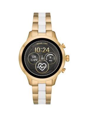 Michael Kors Runway Stainless Steel Two-tone Touchscreen Smart Watch