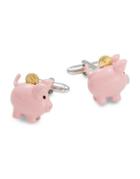 Cufflinks Piggy Bank Cuff Links