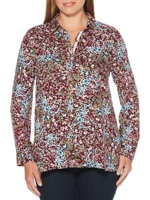 Rafaella Petites Petite Ditsy Floral Top